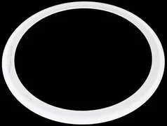 Lam Research 716-072580-035 Quartz 12-13/16&quot;ID ESC Chuck Bottom Shadow Ring