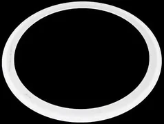 Lam Research 716-072580-035 Quartz 12-13/16&quot;ID ESC Chuck Bottom Shadow Ring