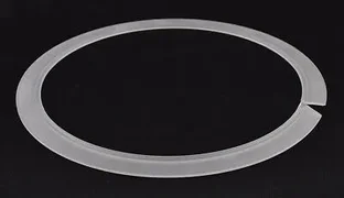 Lam Research 716-072580-035 Rev. A 15&quot;OD Semiconductor Quartz Ring PARTS
