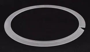 Lam Research 716-072580-035 Rev. A 15&quot;OD Semiconductor Quartz Ring PARTS