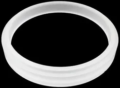 Lam Research 716-087942-001 Rev. A Quartz 12-3/4&quot;ID ESC Chuck Wafer Edge Ring