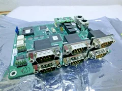 Lam Research 810-225420-002 Rev A Pcba,Lonworks,6Port RS232,NODE,Used,US^7099