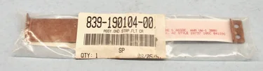 Lam Research 839-190104-001 Assembly Ground Strap FLT CA Rainbow 4420