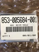 Lam Research 853-005684-001, Recipe Module