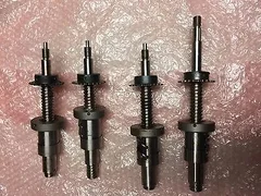 Lam Research 854-011153-001 &amp; 002 Set Of 4 Lead Screws Gap Drive Assembly