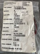 Lam Research Cable PN: 04-707856-05 REV: R