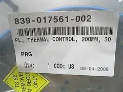 Lam Research (LAM) 839-017561-002 Heater 3000W, PL, THERMAL CONTROL, 200M