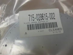 Lam Research P/N: 715-028615-002 / Plate, Upper Baffle, 8 inch / (NEW)