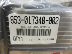 Lam Research  P/N: 853-017340-002 / ASSSY RESISTOR, HEATSINK / (NEW)