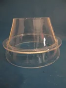 Lam Research TCP9600 Quartz funnel 6&quot; 716-021323-002 /-003