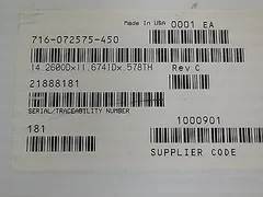 Lam; Ring Coupling, 14.260 O.D. X .674 I.D. X .578 T.H.; 716-072575-450
