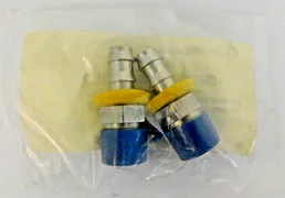 Lot of 2 Applied Materials Barb 3/8H 3/8 MNPT Push-Lok Hose Fitting 3300-02888