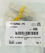 Lot of 2 Applied Materials Swivel Fitting Hose Barb 5/8H x 7/8 3300-02699 SS