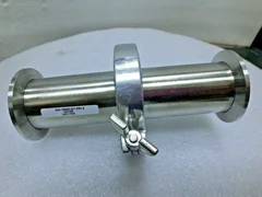 Lot of 2 Lam Research 839-128995-001 Rev A w HPS Lock Connector,OD~5.5cm&7788