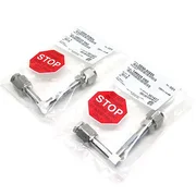 Lot of 2 NEW Applied Materials AMAT 0050-50826 Weldment 1/4&quot; VCR Fittings 6LVV