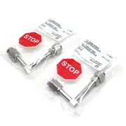 Lot of 2 NEW Applied Materials AMAT 0050-50826 Weldment 1/4&quot; VCR Fittings 6LVV