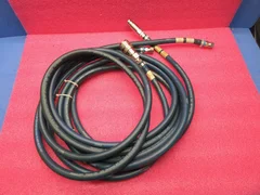 Lot of 2 * Novellus H2O ION Source &amp; Return Cables 11-100285-06 11-100285-05