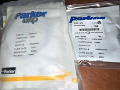 Lot of 27 AMAT 3700-02744 O Rings Parker 2-279-UHP ID 12.984 CSD .139 Viton 75