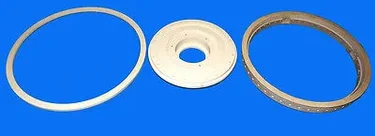 Lot 3 AMAT Ring 300mm Ceramic Liner DSP APC 0200-02349 / 0200-00189 / 0200-03969