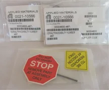 Lot of 3 – Applied Materials 0021-10566 Conductive Lift Pins * New