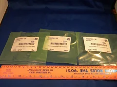 Lot of 3 Applied Materials 3700-02757 Seal CTR Ring NW40 Alum