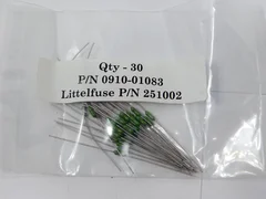 Lot of 30 each AMAT Applied Materials 0910-01083 Littel Fuse 251002 2A