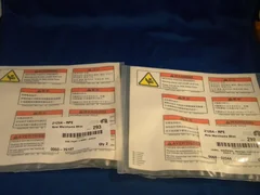 Lot of 4 AMAT Applied Materials 0060-02044 Warning Moving Parts Keep Away Labels