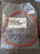 Lot of 5 AMAT 3700-01387, O-Ring ID 7.487 CSD .103 Silicone. 417115