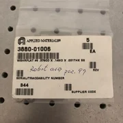 Lot Of 5 AMAT 3880-01006