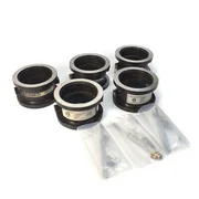 (Lot of 5) Applied Materials 0010-09019 Etch Throttle Valve Body 3.99/101.5mm ID