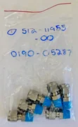 Lot of 6 Swagelok 1/4 x 1/8 MNPT CDO Connectors AMAT 0190-05287