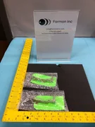 Lot fo 2 AMAT 0020-10190 Plate Conn SACVD/WB w/ 0020-09433 Plug, Conn, 176303