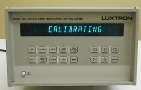 Luxtron 100C M-100 Optical Fiber Temperature Control System AMAT 0190-35236