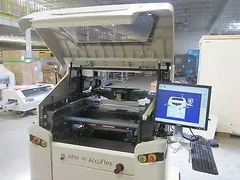 MPM Accuflex Stencil Printer Fully Automatic In Line SMT PCB Speedline PC Board