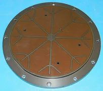 NEW AMAT 0010-10327 ESC 200mm Electro Static Chuck 0020-32909 Pedestal