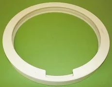 NEW AMAT 0200-04073 Quartz Ring ID 14-3/8&quot; OD 17-1/8&quot; Applied Materials Chamber