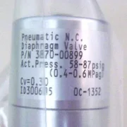 NEW AMAT 3870-00899 Surface Mount 2-Port Diaphragm Valve C-Seal NC 125psig