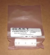 NEW AMAT Bushing Flat Roller 15K/25K Ceramic 0040-74466 Sealed / Avail QTY