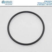NEW APPLIED MATERIALS 3700-01016 75 Duro Viton O-Ring ID 2.734 CSD x .139 inch