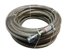 NEW CTI-Cryogenics, 8043081G600, Stainless Braid, Hose 260PSIG 52 inches