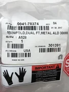 NEW GENUINE AMAT APPLIED MATERIALS 0041-78374 DUAL FT MANIFOLD METAL ALD 300MM