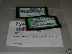NEW LAM 734-006337-001 QUAD-RING 5/8ID VITON SEAL