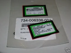 NEW LAM 734-006338-001 QUADRING VITON 1/4" ID SEAL