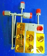 NEW Lam Research Pneumatic Valve Block & Tubes Manifold Assembly 839-282619-001 