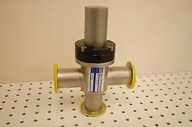 NEW Nor-Cal 3870-01212 3-Port SS Bellows Loadlock ISO Valve KF40 Lam AMAT