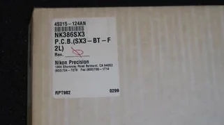 NIKON 4S015-124 (NK386SX3-BT-F2L) NSR 4S015-116 NK386SX3L