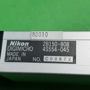 NIKON DIGIMICRO 2B150-808 / 4S554-045 / No.C00872