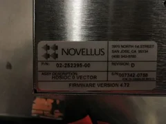 NOVELLUS 02-252395-00 ASSY,HDSIOC0,VECTOR,F47