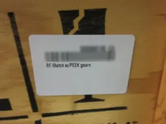 NOVELLUS 02-304871-00 RF Match w/PEEK gears