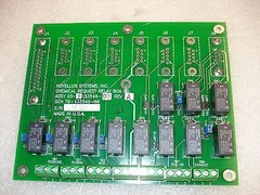 NOVELLUS 03-8133549-00 REV A SCH 76-133549-00 CHEMICAL REQUEST RELAY BOX BD